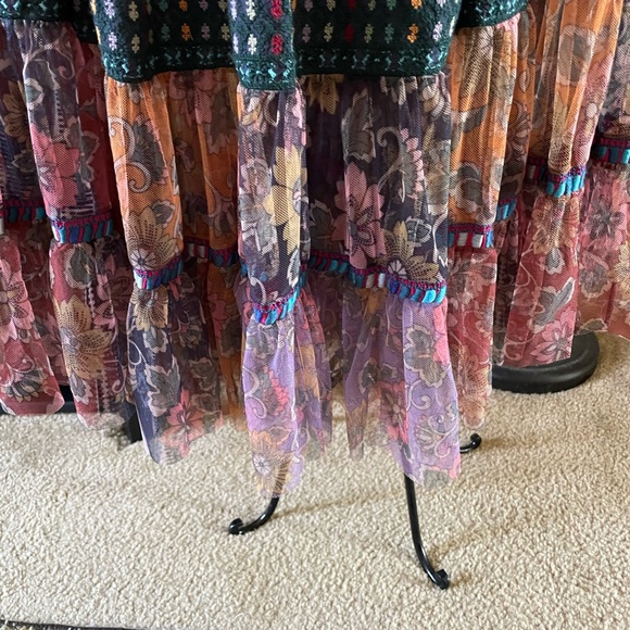 Johnny Was Seva Mesh Skirt - Picture 7 of 11